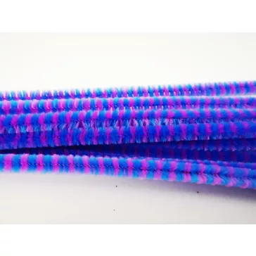 Zsenilia drót 30cm-es mintás 0,8 cm 15db/csomag