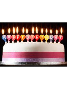 Gyertya, tűzijáték, csillagszóró