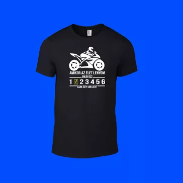 Motoros témában pólók