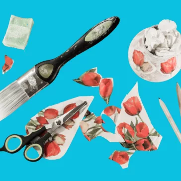 Decoupage technika