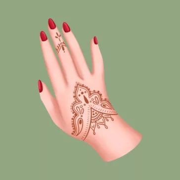 Henna, Jagua, ideiglenes tetoválás