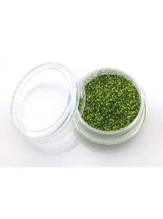 KiviArt Kozmetikai Csillámpor Emerald Green LB601 - Smaragdzöld Glitter Csillámtetováláshoz