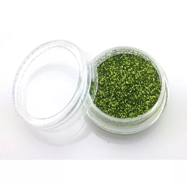 KiviArt Kozmetikai Csillámpor Emerald Green LB601 - Smaragdzöld Glitter Csillámtetováláshoz