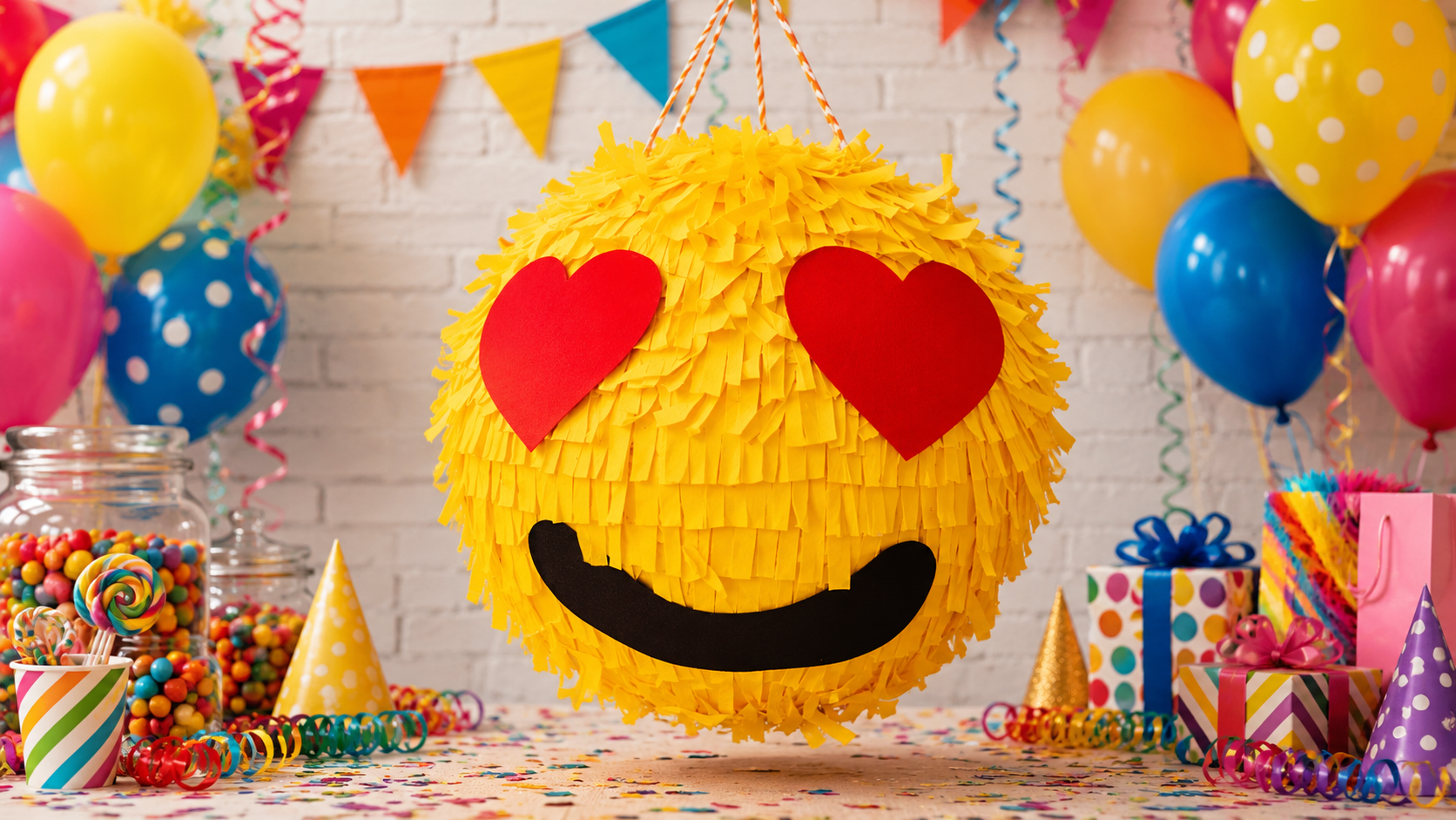 Imádom Smiley piñata