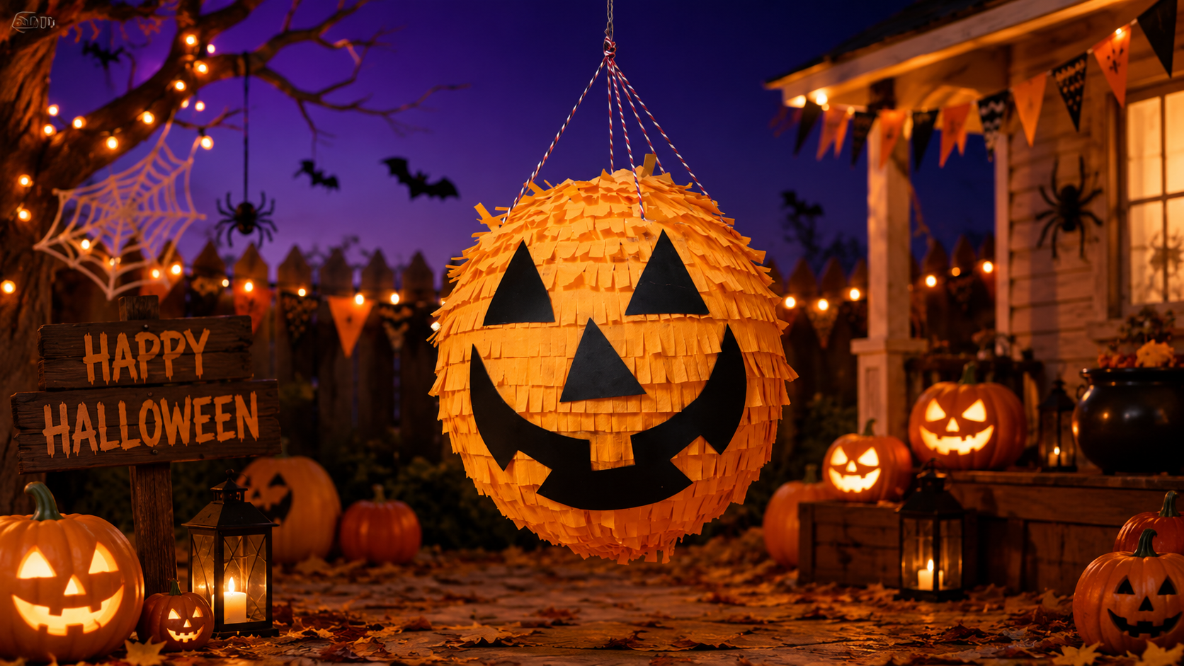 Halloween tök piñata